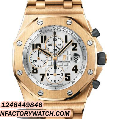 愛彼 AP Royal Oak Offshore皇家橡樹離岸系列 26170OR.OO.1000OR.01 亞洲7750自動計時 實心316L不鏽鋼