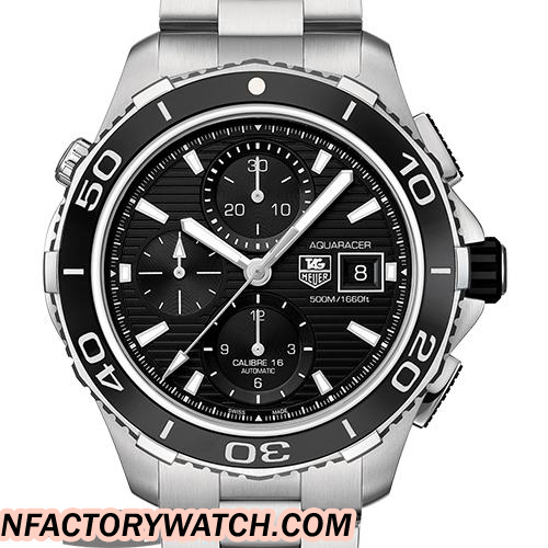 豪雅TAG HEUER AQUARACER 競潛 CAK2110.BA0833 黑色陶瓷錶蒙藍寶石玻璃錶鏡-rhid-117834