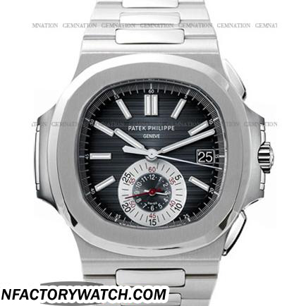 百達翡麗PATEK PHILIPPE Nautilus系列 5980/1A-014 316L實心精鋼錶殼 防刮藍寶石水晶透膜-rhid-117871