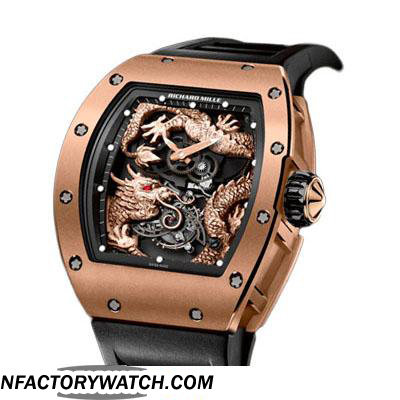 理查德·米勒Richard Mille RM 057 玫瑰金 Dragon Jackie Chan 成龍定制版-rhid-117872