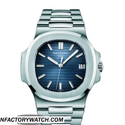 百達翡麗PATEK PHILIPPE Nautilus系列 5711/1A 藍色錶盤 316L實心精鋼錶殼 防刮藍寶石水晶-rhid-117882