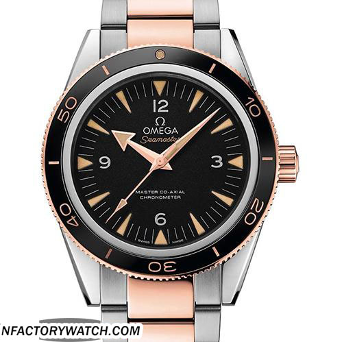 歐米茄Omega seamaster 海馬 233.20.41.21.01.001 實心316F不鏽鋼 單向旋轉的黑色陶瓷-rhid-117891