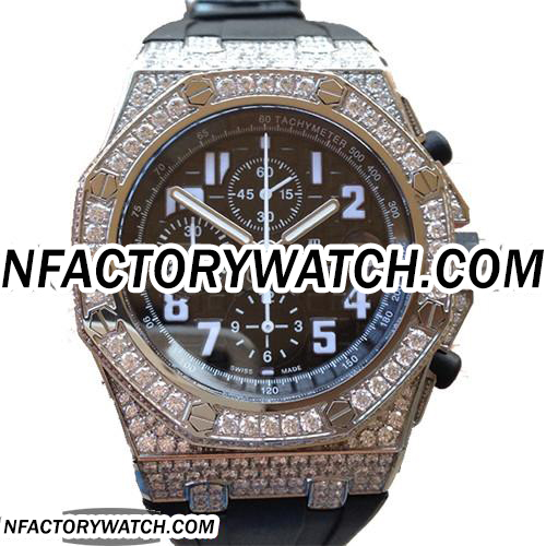 愛彼AP Royal Oak Offshore 皇家橡樹離岸系列 26170ST.OO.1000ST.08 鑲鑽版-rhid-117934