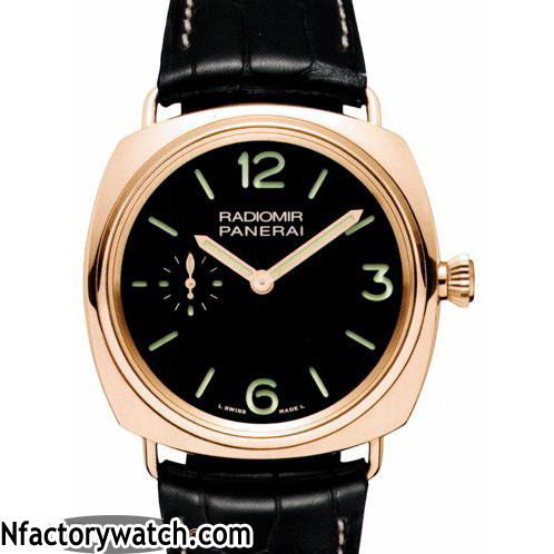 沛納海Panerai Radiomir Oro Rosa Pam00378 Pam378 316L不鏽鋼 點鍍玫瑰金-rhid-118008