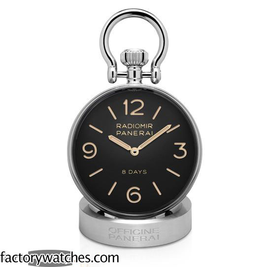 沛納海 Panerai TABLE CLOCK PAM00581 Pam581 316L不鏽鋼 無錶蒙亞克力 超級夜光錶帶無-rhid-118056