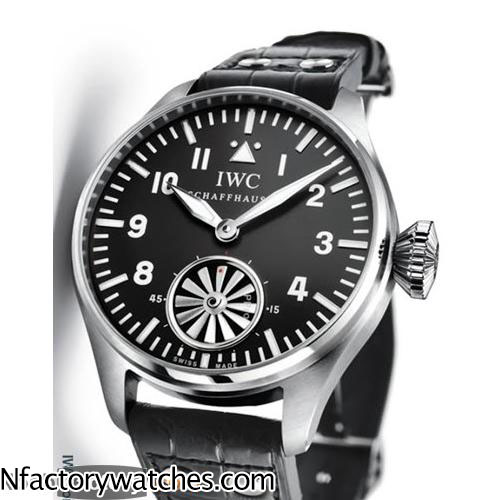 萬國IWC BIG PILOT 大型飛行員 Markus Bühler IW5003 亞洲6497手動 316L不鏽鋼 藍寶石水晶玻璃-rhid-118070