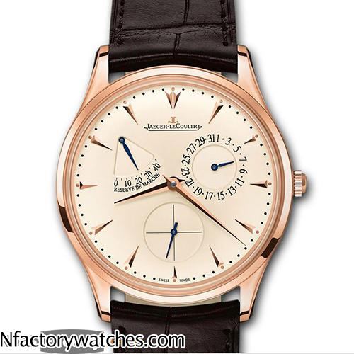 積家Jaeger-LeCoultre MASTER ULTRA THIN 超薄大師系列 Q1372520 海鷗複刻積家 316L不鏽鋼 電鍍18k玫瑰金-rhid-118100