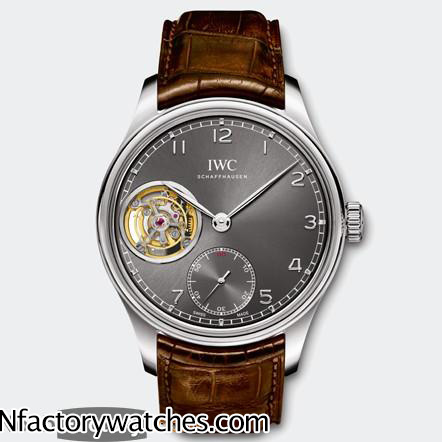 萬國IWC Portuguese 葡萄牙 Tourbillon 陀飛輪 IW544603 亞洲海鷗複雜陀飛輪自動機芯 藍寶石水晶 316L不鏽鋼-rhid-118117