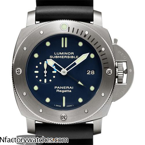 沛納海Panerai LUMINOR SUBMERSIBLE 1950 REGATTA 3 DAYS GTM AUTOMATIC TITANIO Pam00371 Pam371-rhid-118246