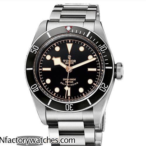 帝舵Tudor  Heritage Black Bay 79220N 海鷗2824-2 25J自動機芯，28800vph 316L不鏽鋼 藍寶石水晶玻璃 精鋼錶帶-rhid-118253