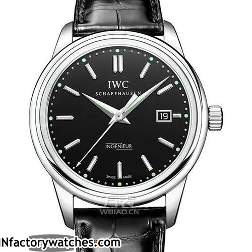 萬國IWC Ingenieur 工程師 IW323301 亞洲ETA2836-2 瑞士原裝ETA2836-2 一體式鍛造316拉絲不鏽鋼-rhid-118274