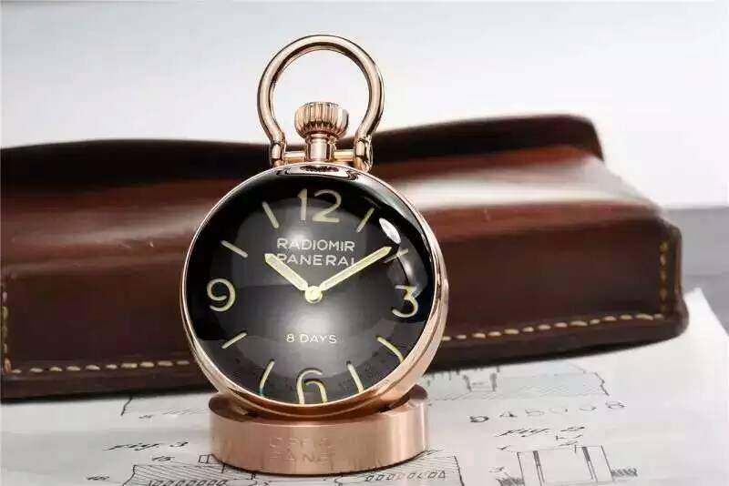 新款發布：沛納海PAM581小座鐘1 日本進口石英機芯 雙面半球面玻璃 鋼質錶殼-rhid-118287