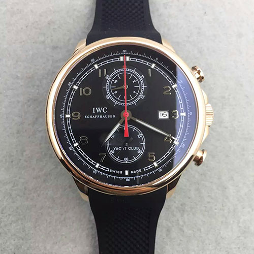 萬國 IWC 全新葡萄牙 Yacht Club Chronograph 航海精英計時腕錶“海洋勇士”特別版 搭載7750計時機芯 直徑45mm 厚14.5mm-rhid-27