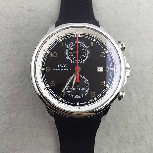 萬國 IWC 全新葡萄牙 Yacht Club Chronograph 航海精英計時腕錶“海洋勇士”特別版 搭載7750計時機芯 萬國腕錶推薦-rhid-32