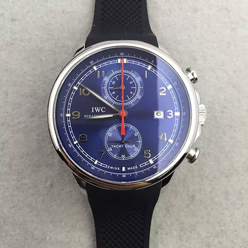 萬國 IWC 全新葡萄牙 Yacht Club Chronograph 航海精英計時腕錶“海洋勇士”特別版 316精鋼錶殼 搭載7750計時機芯-rhid-30