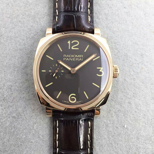 沛納海 Panerai Radiomir小手系列pam513 搭載P999手動機芯 意大利進口真牛皮錶帶-rhid-54