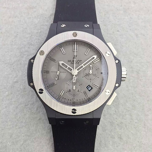 宇舶 Hublot 陶瓷殼鈦圈 搭載4100機芯 陶瓷殼錶殼 JF出品-rhid-69