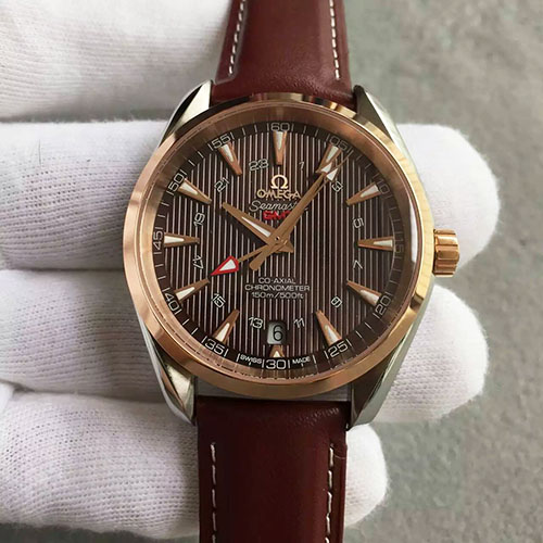 歐米茄 Omega 海馬系列GMT二時區功能腕錶 搭載8605機芯-rhid-75