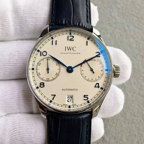 IWC萬國錶葡萄牙系列IW500705腕錶（新款葡7） 萬國 IWC 葡萄牙7日鏈V3版 藍寶石鏡面 316L精鋼錶殼 葡7 ZF廠頂級復刻 -rhid-118