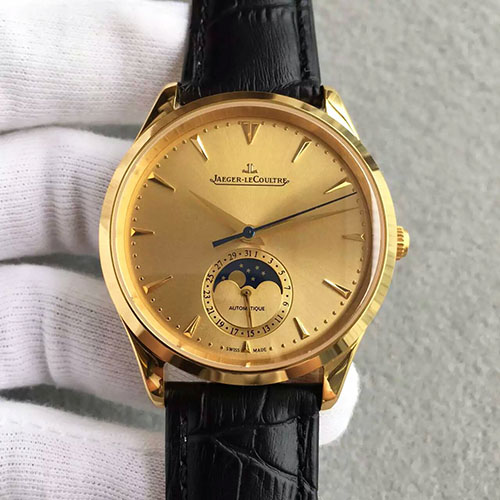 積家 Jaeger-LeCoultre 月相大師系列 6位真日歷與24小時日月星辰功能 搭載9015改裝復刻原版Cal.925全自動機芯-rhid-127