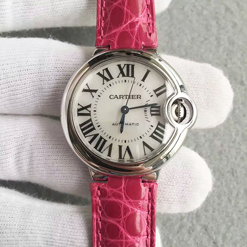 卡地亞 Cartier 藍氣球系列女士腕錶 搭載進口機械機芯 33mm 316精鋼錶殼 -rhid-185