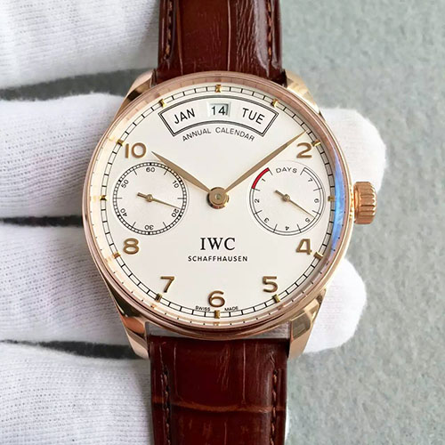 萬國 IWC 葡萄牙系列七日鏈新字面 搭載自動機械機芯 藍寶石鏡面 316精鋼錶殼-rhid-110684