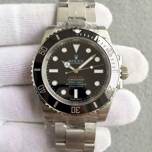 勞力士 Rolex V6S版訂制Submariner 316精鋼錶殼 N廠出品-rhid-110690