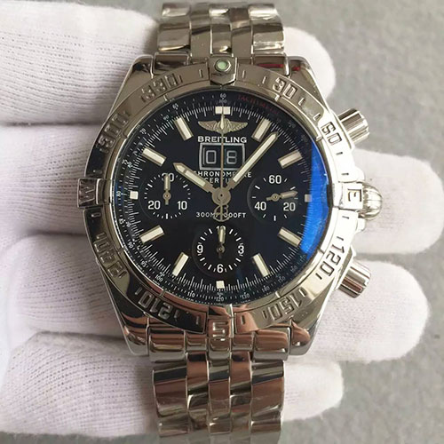 百年靈 Breitling 黑鳥系列大日歷 搭載7750機芯 316精鋼錶殼 N廠出品-rhid-110697