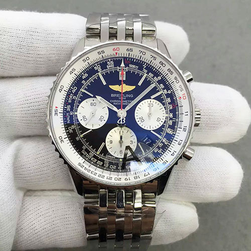 百年靈 Breitling 航空計時系列黑面“太陽的后裔”同款 搭載7750機芯-rhid-110702