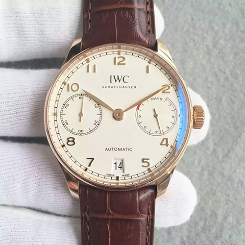 萬國 IWC 葡萄牙系列七日鏈V3版升級版 搭載自動機械機芯 42mm 專柜正品一比一復刻-rhid-110718