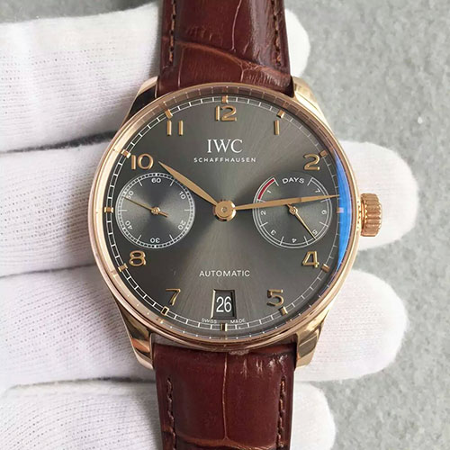 萬國 IWC 葡萄牙系列七日鏈V3版升級版 搭載自動機械機芯 ZF出品 獨立小秒針-rhid-110716