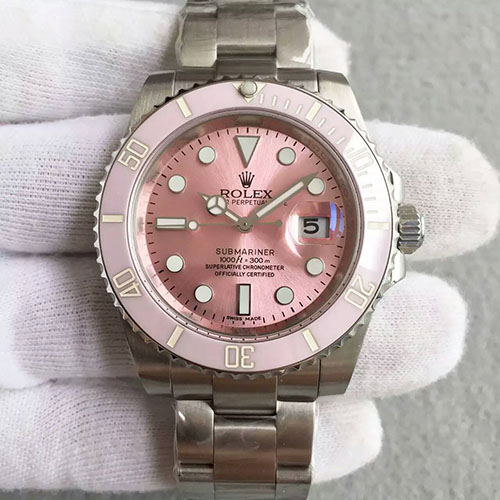 勞力士 Rolex SUB粉水鬼 搭載2836機芯 藍寶石鏡面 精品腕表-rhid-110727