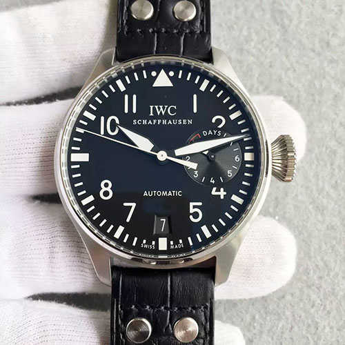 萬國 IWC 大型飛行員系列黑面 大把頭 藍寶石鏡面 ZF出品-rhid-110762