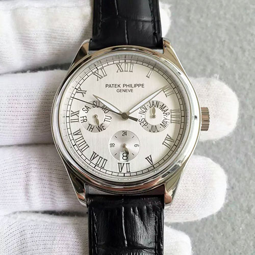 百達翡麗 Patek Philippe 復雜功能系列 搭載9015改裝復刻原版Cal.324機芯 日歷、周歷、月歷、24小時-rhid-110770