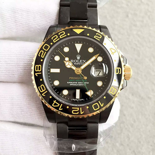 勞力士 Rolex 格林威治GMT PVD殼間金 N廠出品-rhid-110790