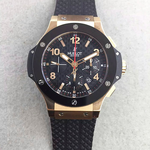 宇舶 Hublot 金殼陶瓷款 搭載4100機芯 藍寶石鏡面 V6出品-rhid-110828