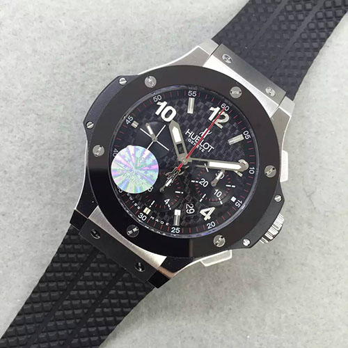 宇舶 Hublot 鋼殼陶瓷圈款 搭載4100機芯 宇舶腕表推薦-rhid-110831