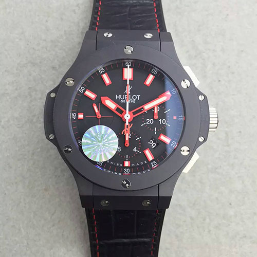 宇舶 Hublot 全陶瓷款 搭載4100機芯 熱門手表 藍寶石鏡面 V6出品-rhid-110843