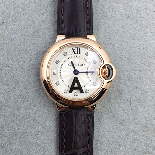 卡地亞 Cartier 藍氣球系列小號 藍寶石玻璃 28mm JF出品-rhid-110849