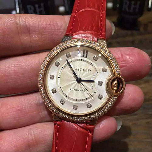 卡地亞 Cartier 藍氣球系列中號 36mm JF出品-rhid-110856