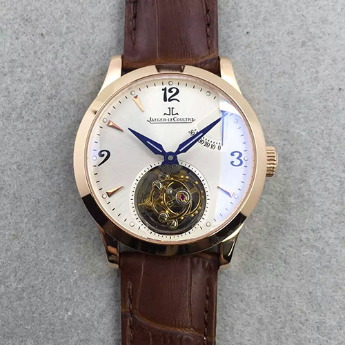 積家 Jaeger-LeCoultre 陀飛輪 動顯 藍寶石玻璃 316精鋼錶殼  TF出品-rhid-110892