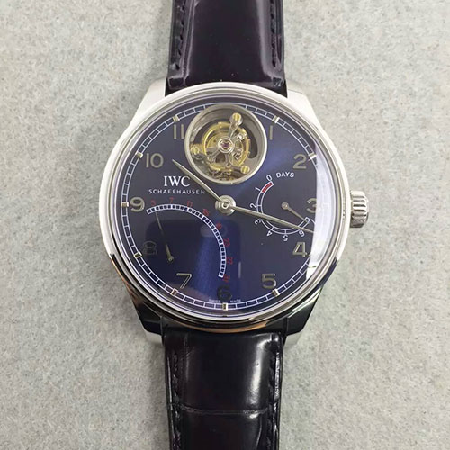 萬國 IWC 葡萄牙系列自動陀飛輪 動能顯示 316精鋼錶殼 TF出品-rhid-110909