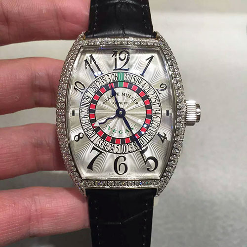 法蘭克穆勒 Franck Muller 三針全自動機械腕錶 FM錶迷必備款 搭載原裝改版自動上鏈CAL.SK機芯-rhid-110915