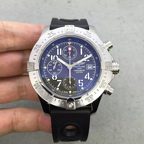 百年靈 Breitling 復仇者系列 搭載7750計時機芯 藍寶石玻璃 316精鋼錶殼-rhid-110978