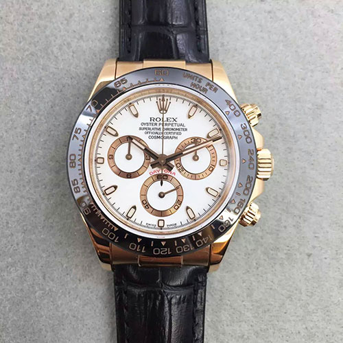 勞力士 Rolex V5版迪通拿 DayTona 搭載7750機芯 高仿勞力士 藍寶石玻璃 JF出品-rhid-111016