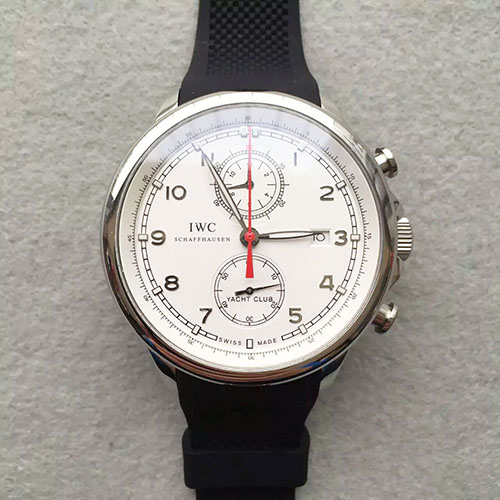 萬國 IWC V2版 全新葡萄牙 Yacht Club Chronograph 航海精英計時腕錶“海洋勇士”特別版 搭載7750計時機芯-rhid-111026