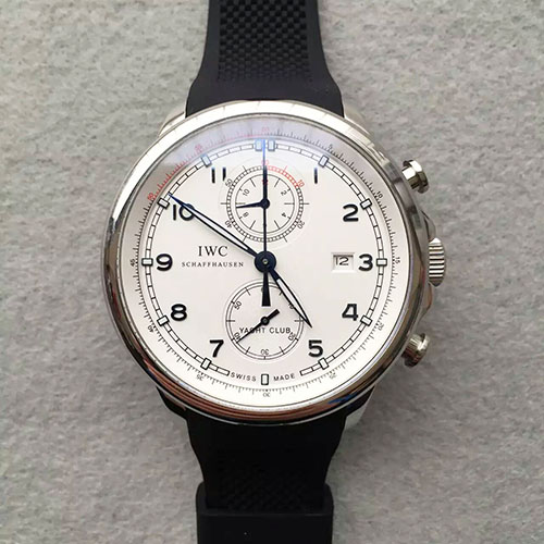 萬國 IWC V2版 全新葡萄牙 Yacht Club Chronograph 航海精英計時腕錶“海洋勇士”特別版 搭載7750計時機芯-rhid-111024