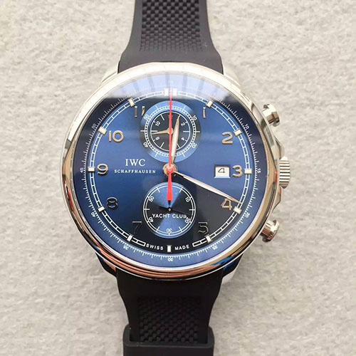 萬國 IWC V2版 全新葡萄牙 Yacht Club Chronograph 航海精英計時腕錶“海洋勇士”特別版 搭載7750計時機芯-rhid-111023