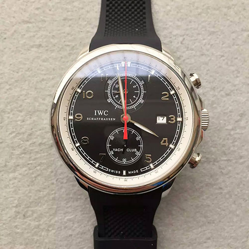 萬國 IWC V2版 全新葡萄牙 Yacht Club Chronograph 航海精英計時腕錶“海洋勇士”特別版 搭載7750計時機芯-rhid-111025