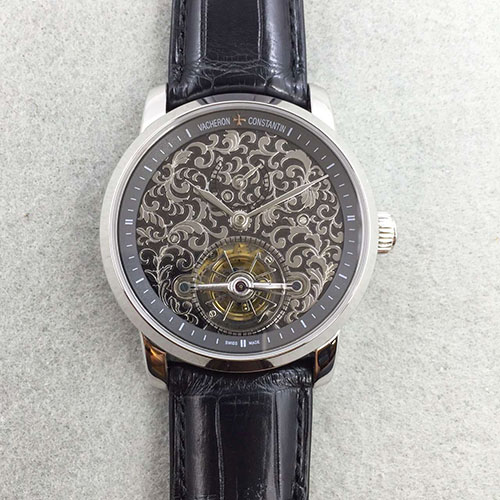 江詩丹頓 Vacheron Constantin 藝術大師系列 動能顯示鏤空手動上鏈陀飛輪 316精鋼錶殼